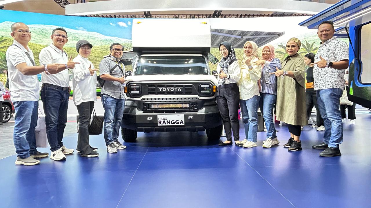 Kehadiran Hilux Rangga saat gelaran GIIAS tahun 2024. Foto Ist